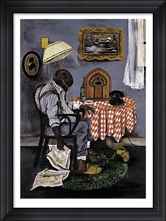 Framed Daily Snooze Print