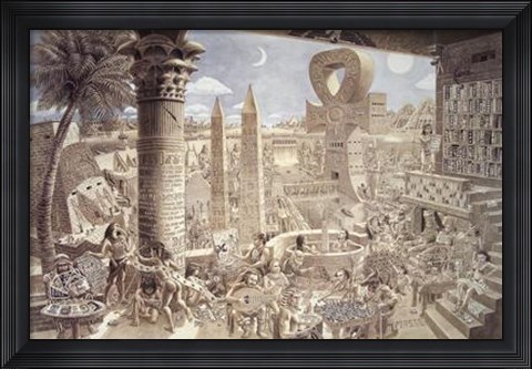 Framed Memphis Print