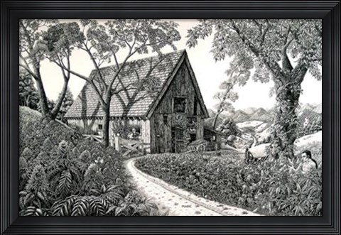 Framed Field Of Dreams Print