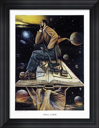 Framed Still I Rise Print