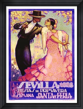 Framed Sevilla Print