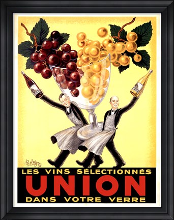 Framed Union, 1950 Print