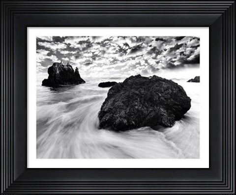 Framed Rushing Waters Print