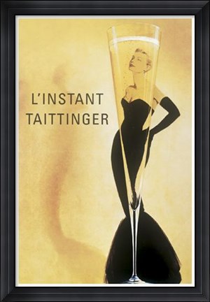 Framed Taittinger Print