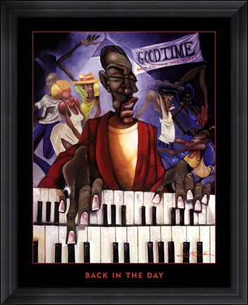Framed Back In The Day Print
