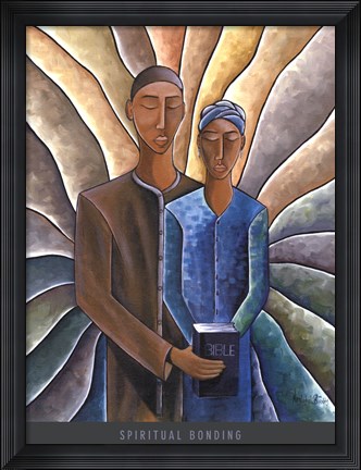 Framed Spiritual Bonding Print