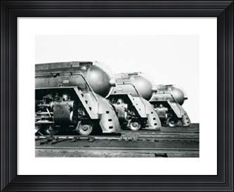 Framed Classic Steampower I Print