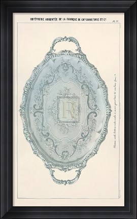 Framed Silverware I Print