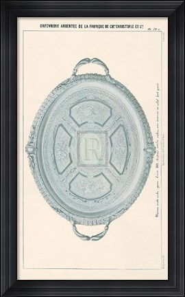 Framed Silverware III Print