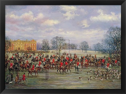 Framed Cheshire Meet, Dulton 1904 Print