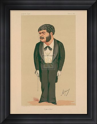 Framed English Music Print