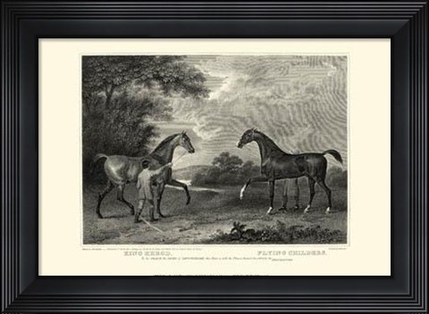 Framed King Herod Flying Childers Print