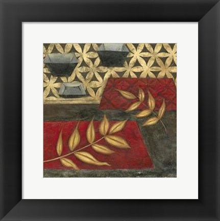 Framed Lacquerware II Print