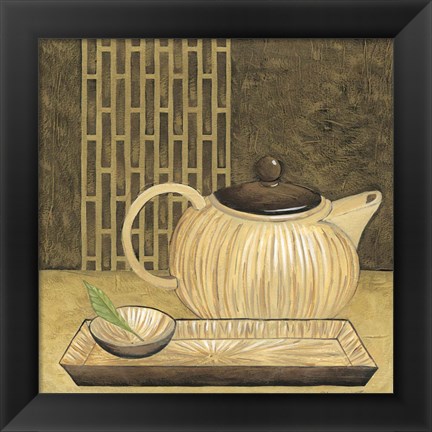 Framed Bamboo Pot Print