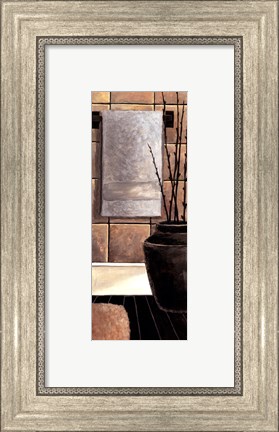Framed Modern Bath Elements IV Print