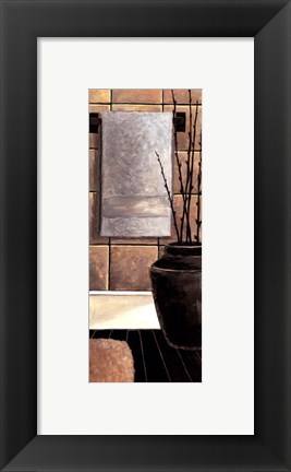 Framed Modern Bath Elements IV Print