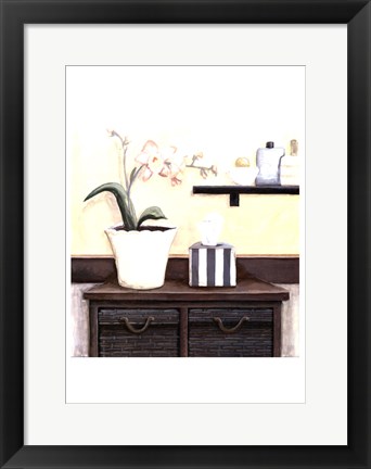 Framed Spa Retreat III Print