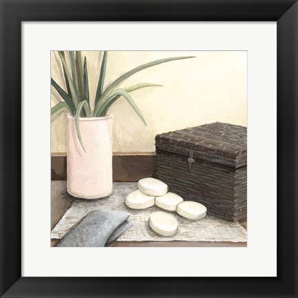 Framed Spa Retreat IV Print