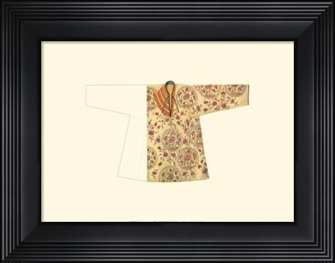 Framed Asian Costume II Print