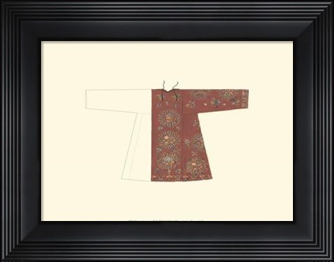 Framed Asian Costume IV Print
