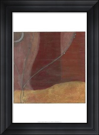 Framed Sun Tendrils II Print