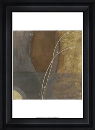 Framed Night Tendrils II Print