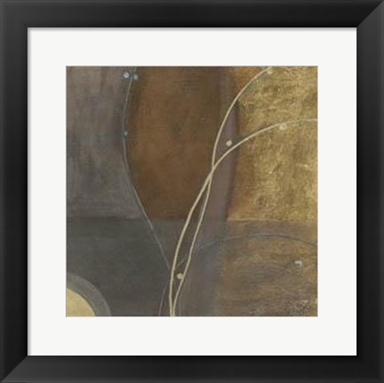 Framed Night Tendrils II Print