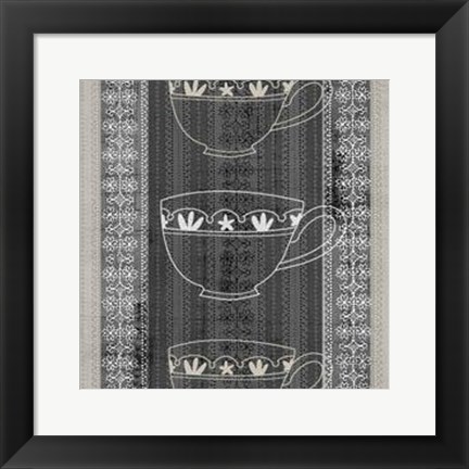 Framed Cup Of Tea II Print