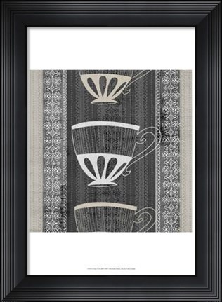 Framed Cup Of Tea III Print