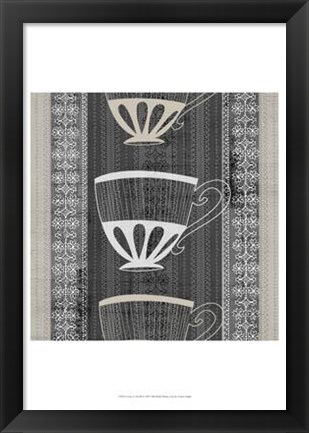 Framed Cup Of Tea III Print