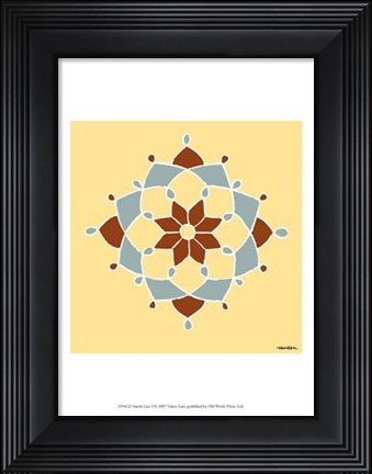 Framed Amish Lace I Print