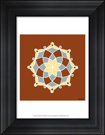Framed Amish Lace II Print