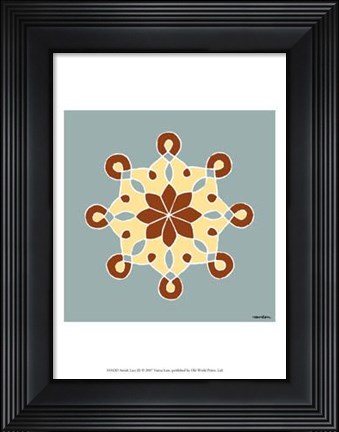 Framed Amish Lace III Print