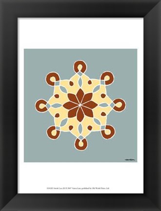Framed Amish Lace III Print