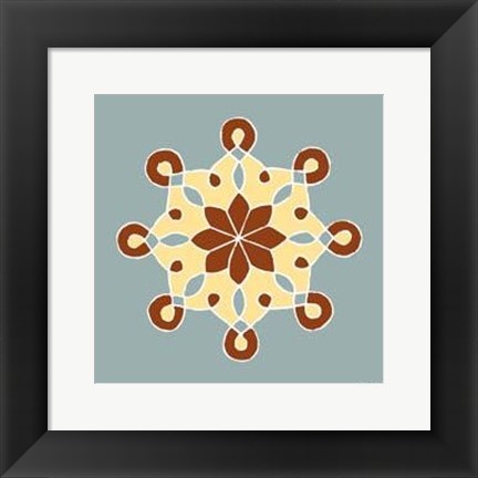 Framed Amish Lace III Print