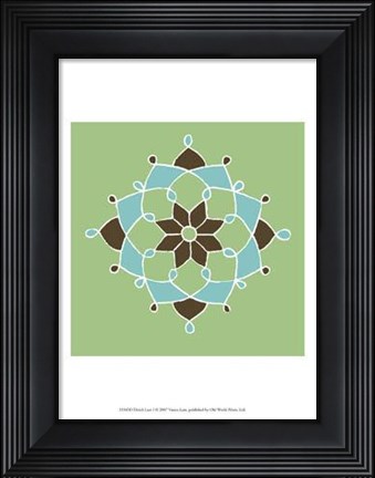 Framed Dutch Lace I Print