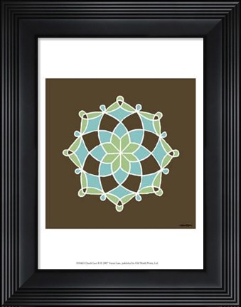 Framed Dutch Lace II Print