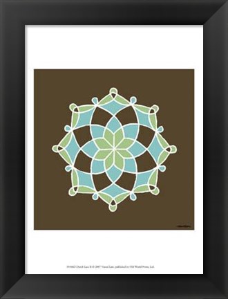 Framed Dutch Lace II Print