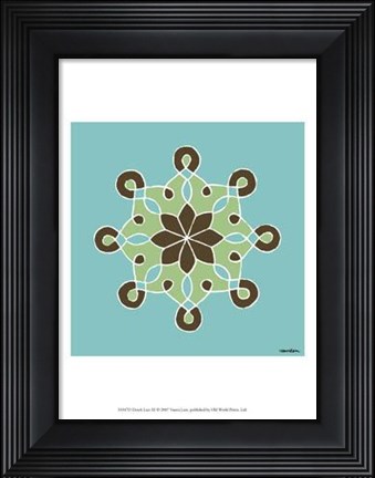 Framed Dutch Lace III Print