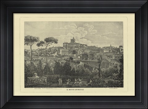Framed Piranesi View Of Rome I Print