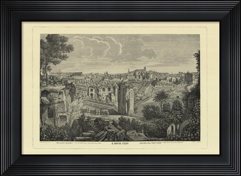 Framed Piranesi View Of Rome II Print