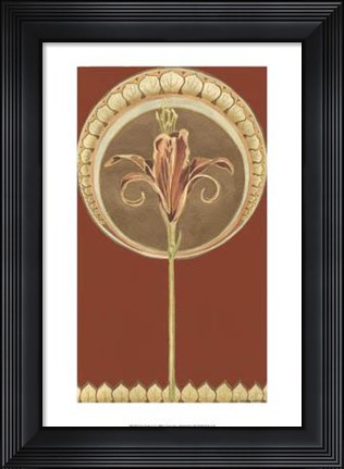 Framed Fleur D&#39; Epice II Print