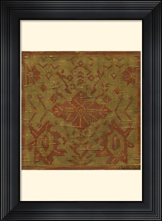 Framed Old World Tapestry II Print