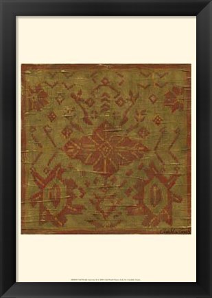 Framed Old World Tapestry II Print