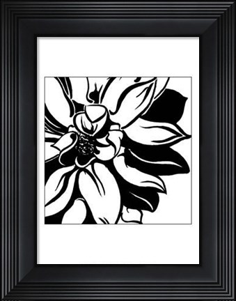Framed Miniature Botanical Sketch III Print