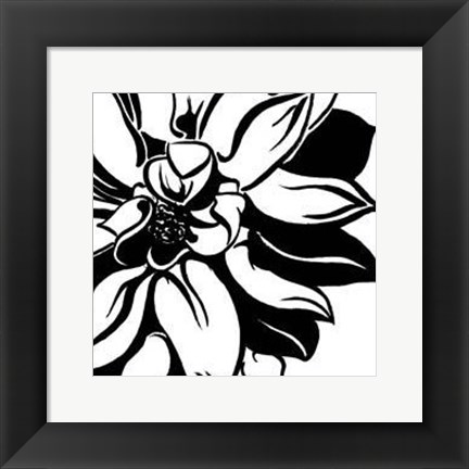 Framed Miniature Botanical Sketch III Print