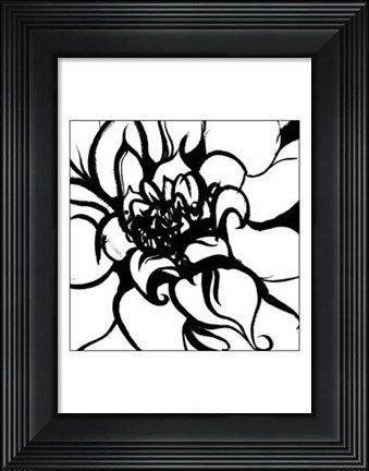 Framed Miniature Botanical Sketch IV Print