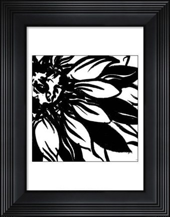 Framed Miniature Botanical Sketch VI Print