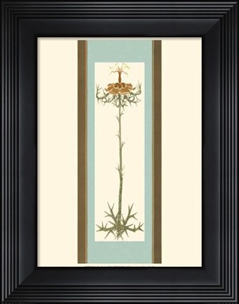Framed Bristling Stems III Print