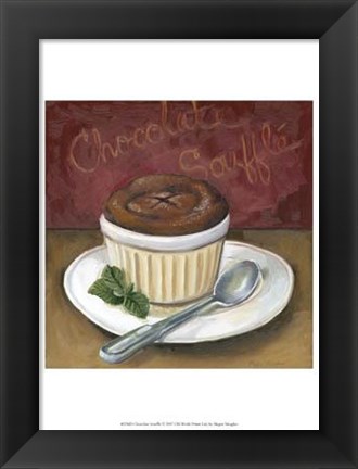 Framed Chocolate Souffle Print